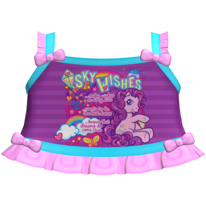 cute g3 mlp skywishes tweencore cutecore top