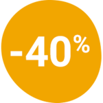 real 40% saving