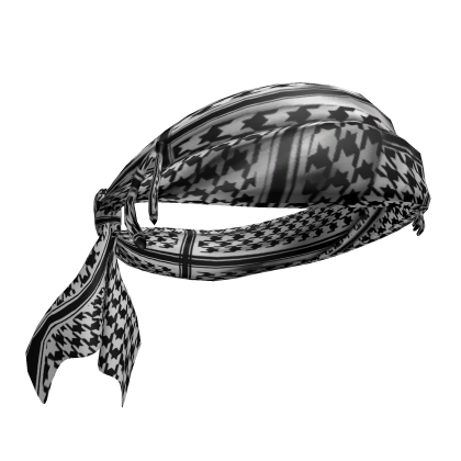 Houndstooth Headwrap [for locs]