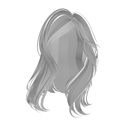 Cute White Muse Hair Roblox item