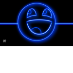 The blue goof balls