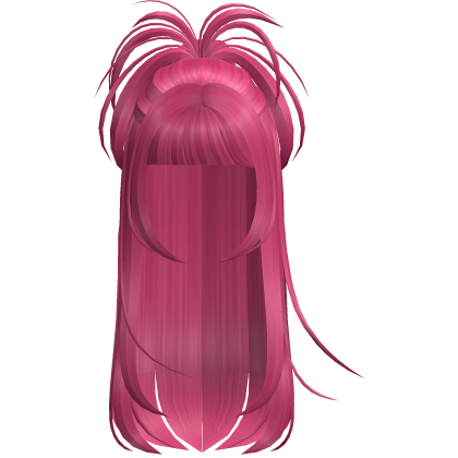 Y2K Long Spikey Hair in Hot Pink Roblox item