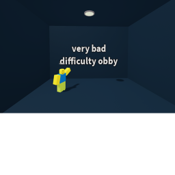 Difficulty obby but small and bad