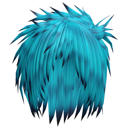 Cyan Gyaruo J-rock Visual Kei Messy Hair 73.