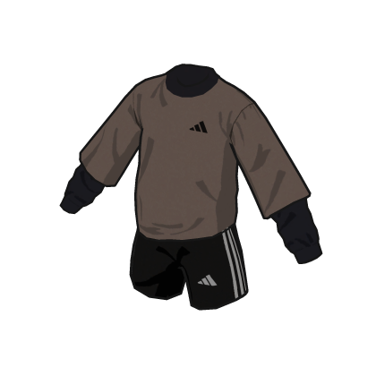 adidas Toon Top and Shorts Black