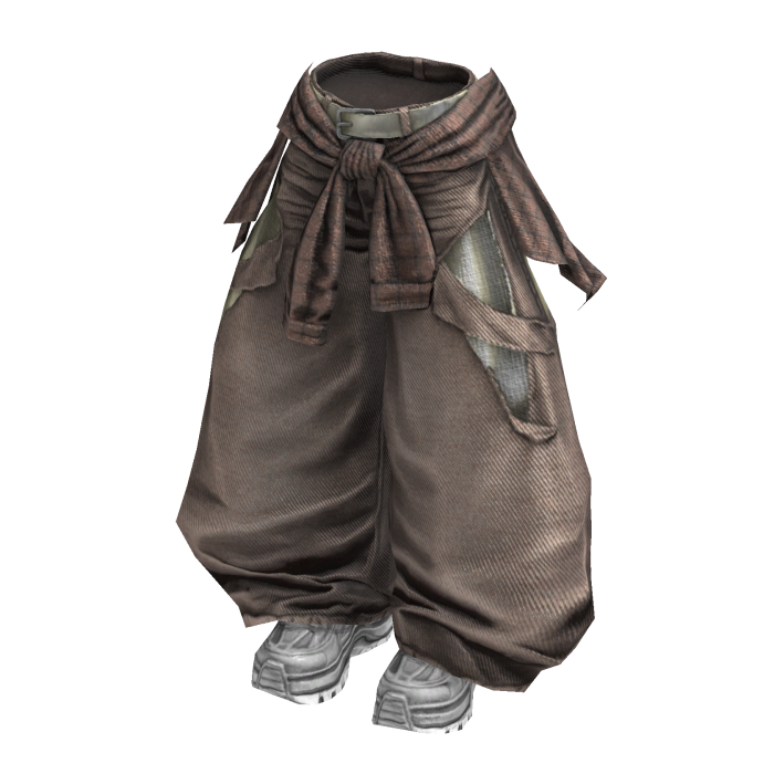 Y2K Ripped Layered Denim Tears Cloth (Beige Cream)