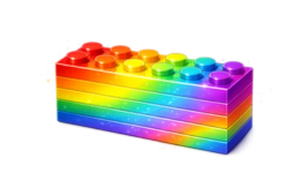 Rainbow Brick Roblox group icon