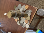 Leaning tower of currency