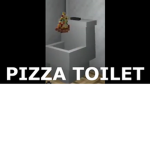 Pizza toilet