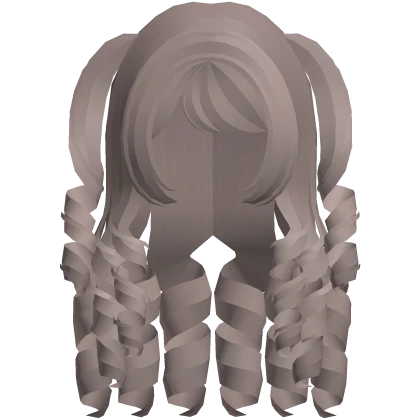 ♡︎ curly lolita hair in dust Roblox item render