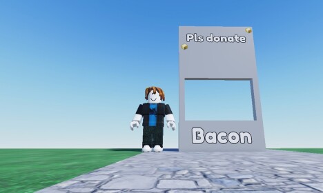 Pls donate but here one stand! (Donation game)