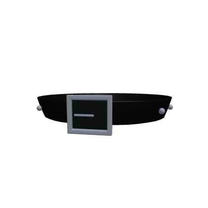 Black Studded Belt