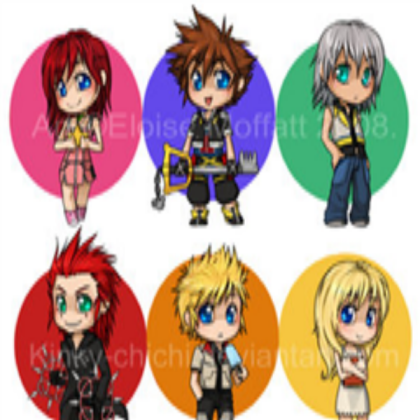 Kingdom Hearts people Roblox decal