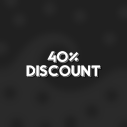 💙40% Discount!