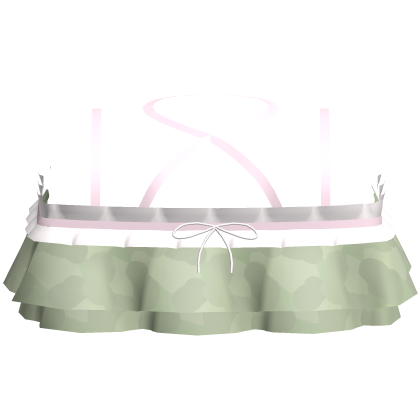 cutecore kawaii pink military bikini top Roblox item