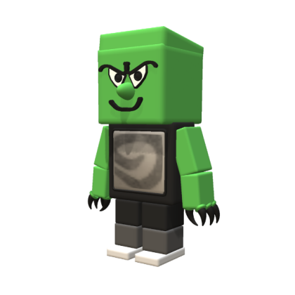 Cartoon version of a Roblox scammer Roblox decal
