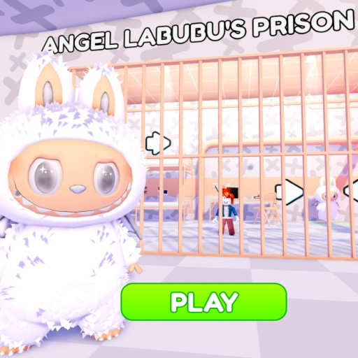 😇🐻 ANGEL LABUBU'S PRISON RUN! (Obby) official Roblox game thumbnail