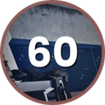 Level 60 - Enforcer Roblox badge thumbnail