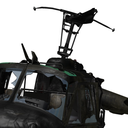 Huey Helicopter Wreckage [PBR]