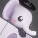 The pink elephant family group!
