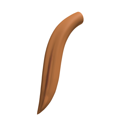 orange horse tail
