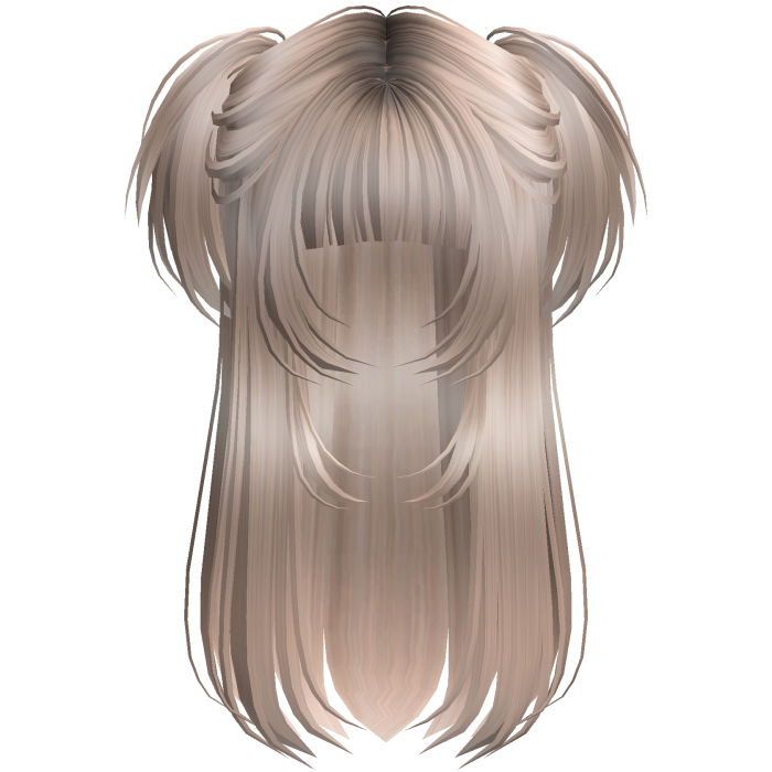 Vamp Long Straight Pigtails Platnium