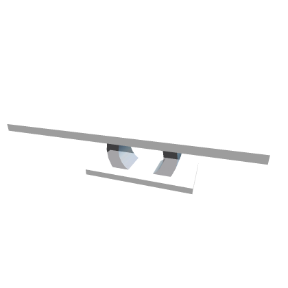 Modern table w/ glass support