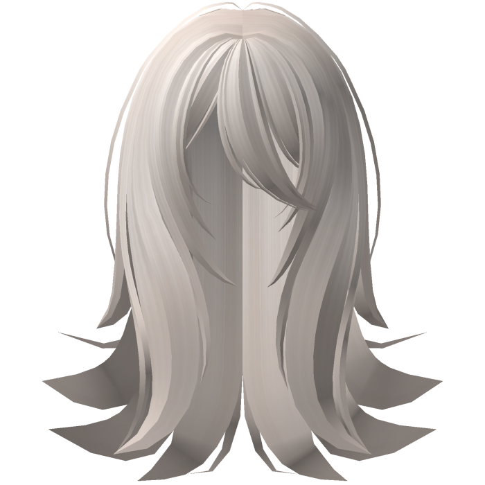 sweet overgrown long hair in blonde