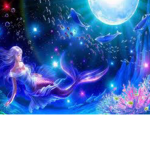 Mermaids lovely magic
