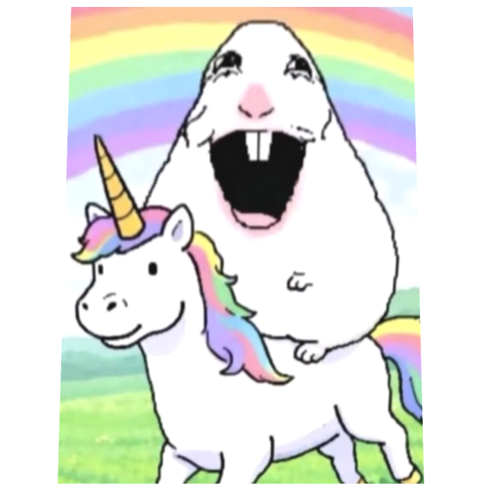 rainbow hamster cape