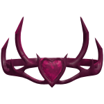 Pink Heart Romance Circlet