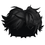 Grunge Boy Hair in Black