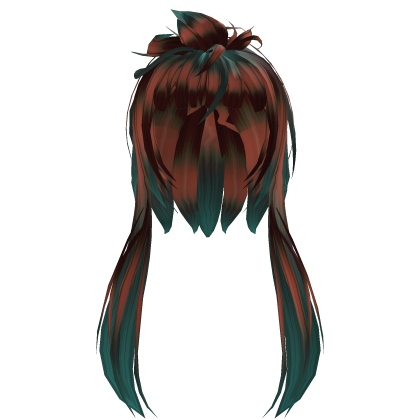 y2k sunset messy shaggy short bob Roblox item