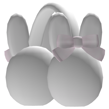 Winter Bunny Earmuffs - Pink