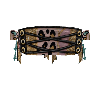 Pastel Leopard Corset Blindfold (3.0)