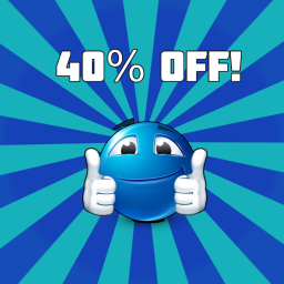 40% off !