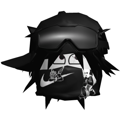 Dashie fallen angel fade hair snow goggles Y2K EMO