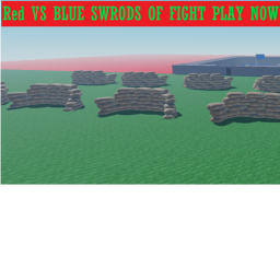 red VS blue Swords of fighting!!!