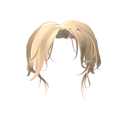 Blonde Curly Side Bangs Roblox item