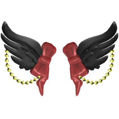 red angel wings Roblox item