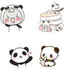 Little white panda