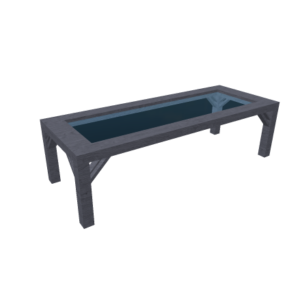 Boring Simple Glass Coffee Table