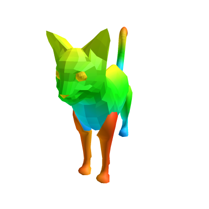 Rainbow cat
