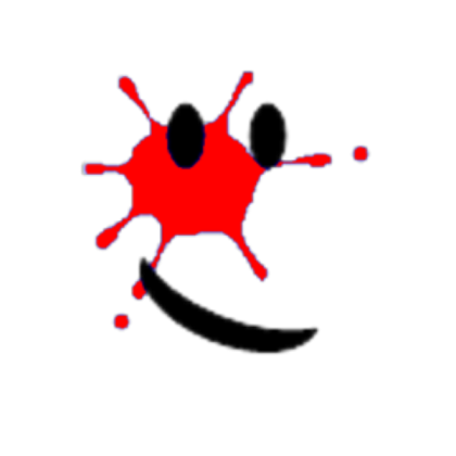 Red Painball Roblox decal