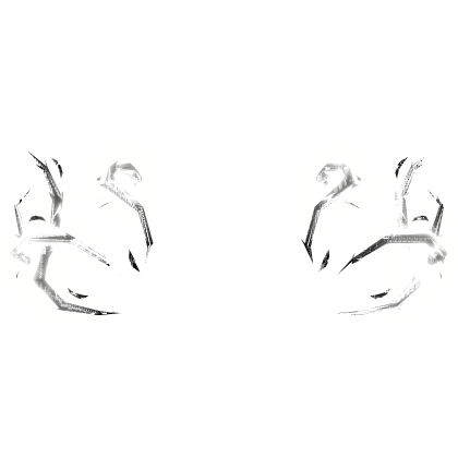 [GLOWING+GLITCHED] White Fire Strokes Aura Top