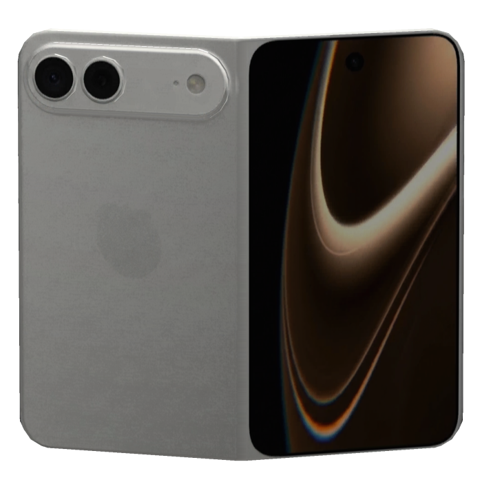 Silver Peach Phone Double [Face]
