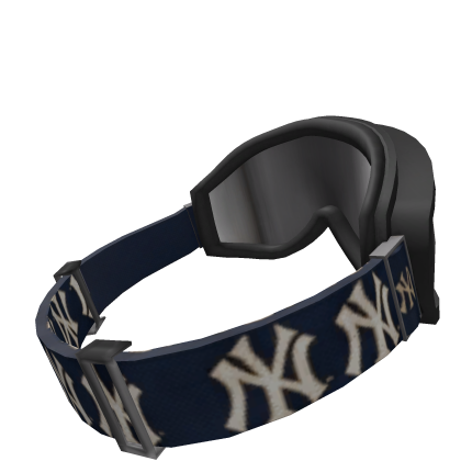 NY Yankees Ski Goggles | Raised Sideways Roblox item