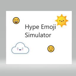 Hype Emoji Simulator