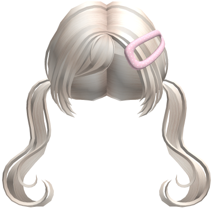 Cute Oversized Hair Clip Pigtail Hair Roblox item
