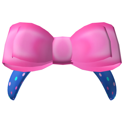 ♡ cute pink and blue tweencore bow 🩷 Roblox item